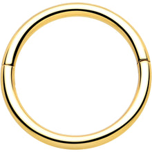 20G Implant Grade Titanium Half Closure Hinged Segment Ring