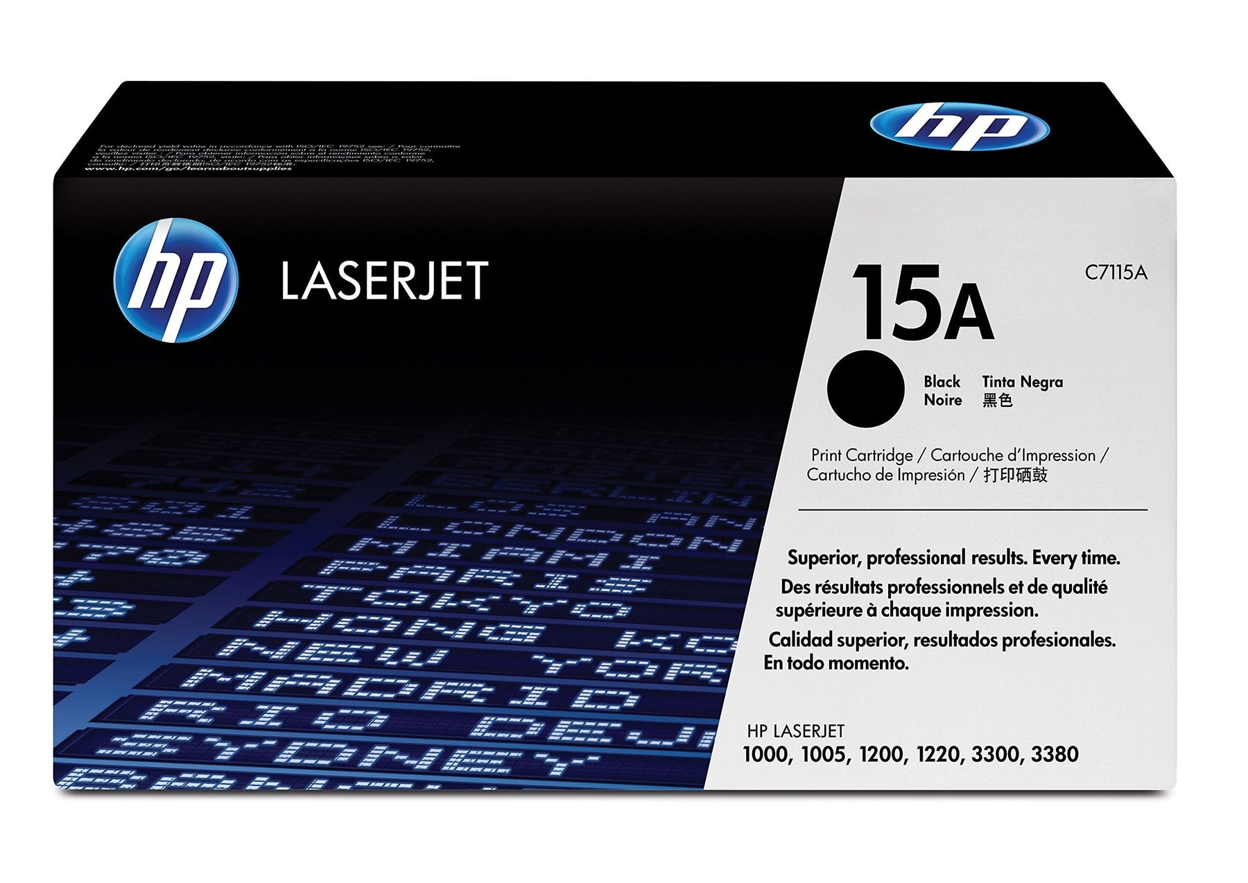 New, Pre-Owned - HP 15A Black (C7115A) Toner Cartridge