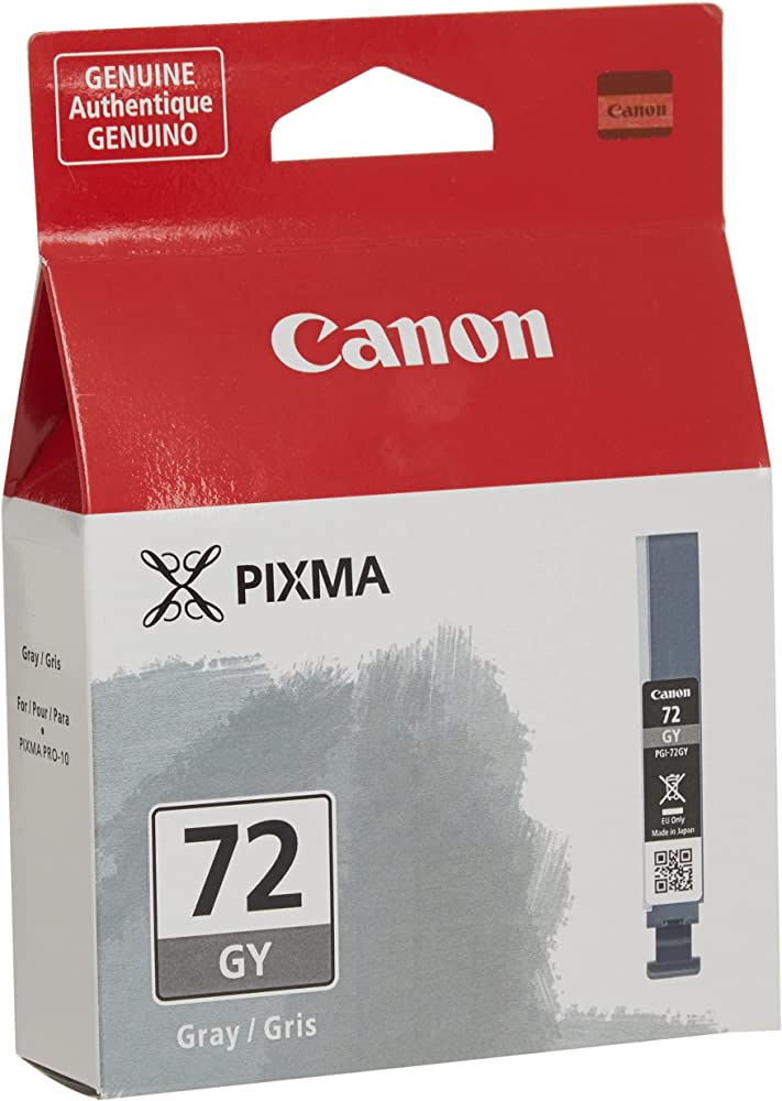 New, Pre-Owned - Canon PGI-72 Gray Ink Cartridge