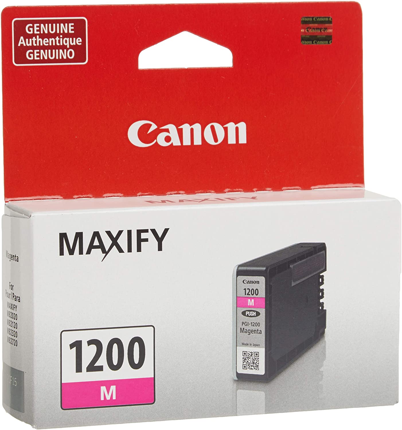 New, Pre-Owned - Canon PGI-1200 Standard Yield Magenta Ink Cartridge