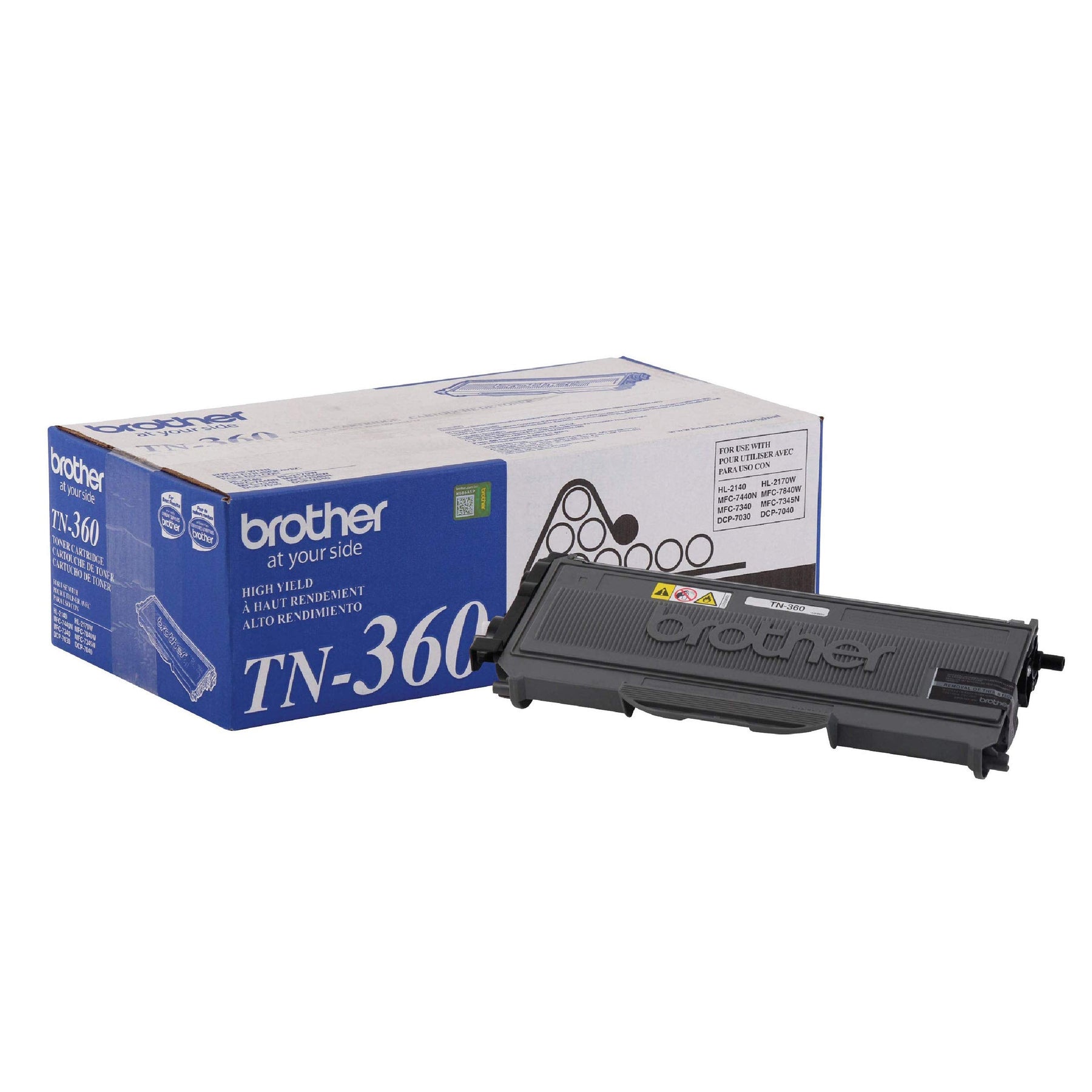 New, Pre-Owned - Brother TN360 Black Toner Cartridge