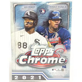 2021 Topps Chrome Baseball Blaster Box