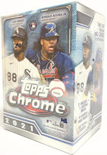 2021 Topps Chrome Baseball 8-Pack Blaster Box