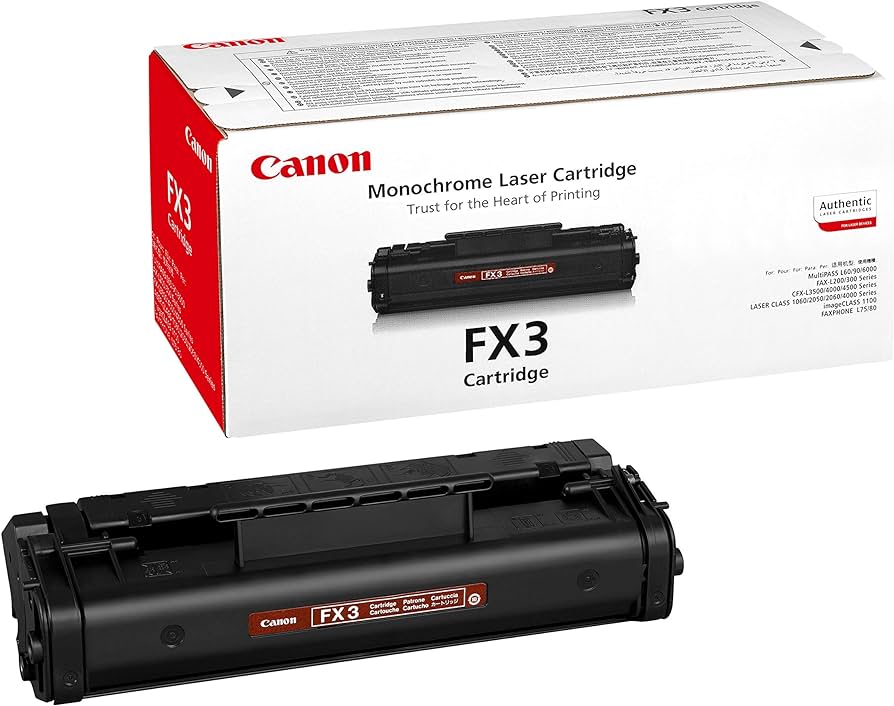 New, Pre-Owned -  FX3 New, Pre-Owned - Black Toner Cartridge 1557A002BA