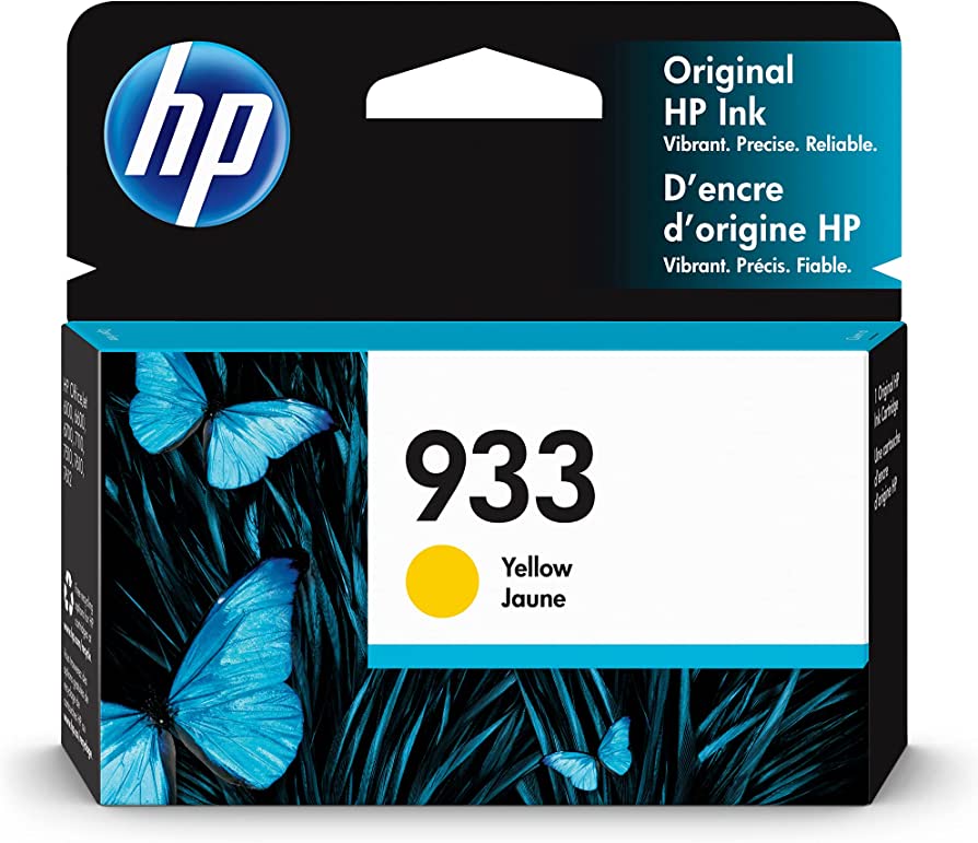 New, Pre-Owned - HP 933 Yellow (CN060AN) Ink Cartridge