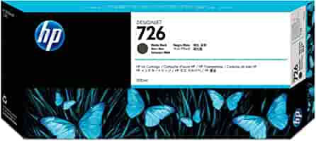 New, Pre-Owned - HP 726 300-ml (CH575A) Matte Black Designjet Ink Cartridge