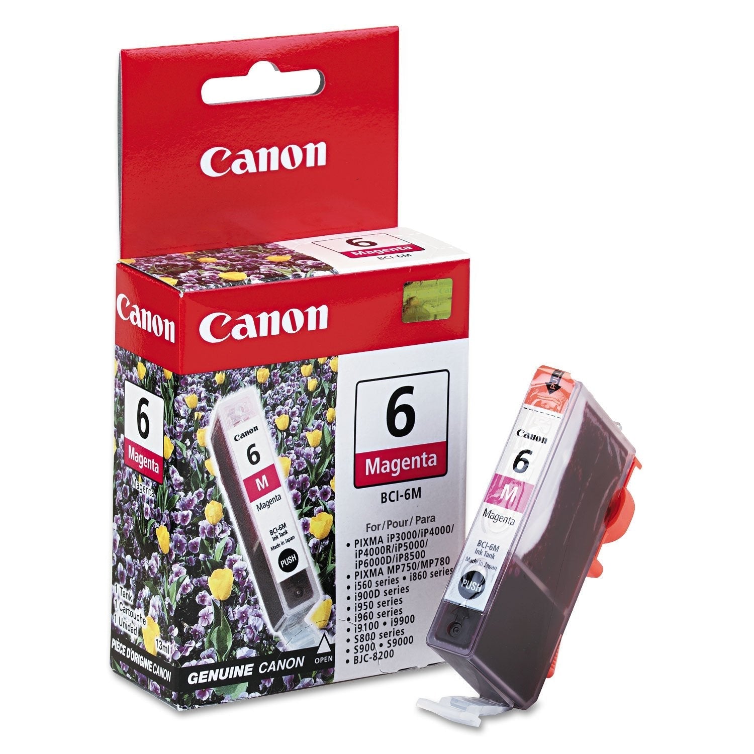 New, Pre-Owned - Canon BCI-6 Magenta Ink Cartridge