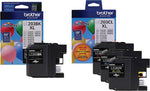 New, Pre-Owned - Brother LC203XL High Yield Black / 3 Color  Ink Cartridge (4-Pack)