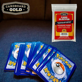 Cardboard Gold Penny Sleeves 100 ct