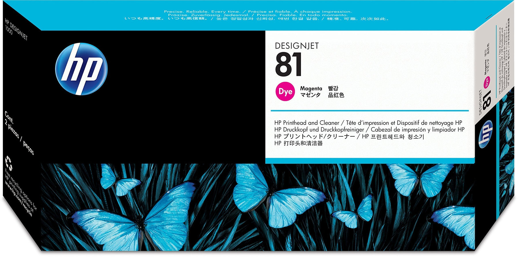 New, Pre-Owned - HP 81 Magenta (C4932A) Ink cartridge