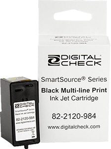 New, Pre-Owned - Burroughs SmartSource Series Black Ink Cartridge 82-2120-984