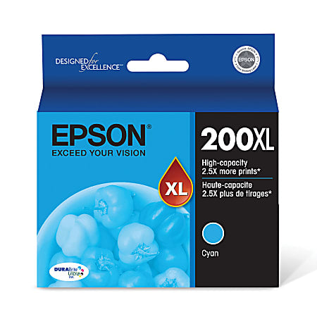 New, Pre-Owned - Epson 200XL Cyan Ink Cartridge