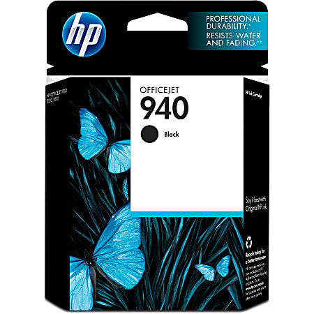 New, Pre-Owned - HP 940 (C4902AN) Black Ink Cartridge