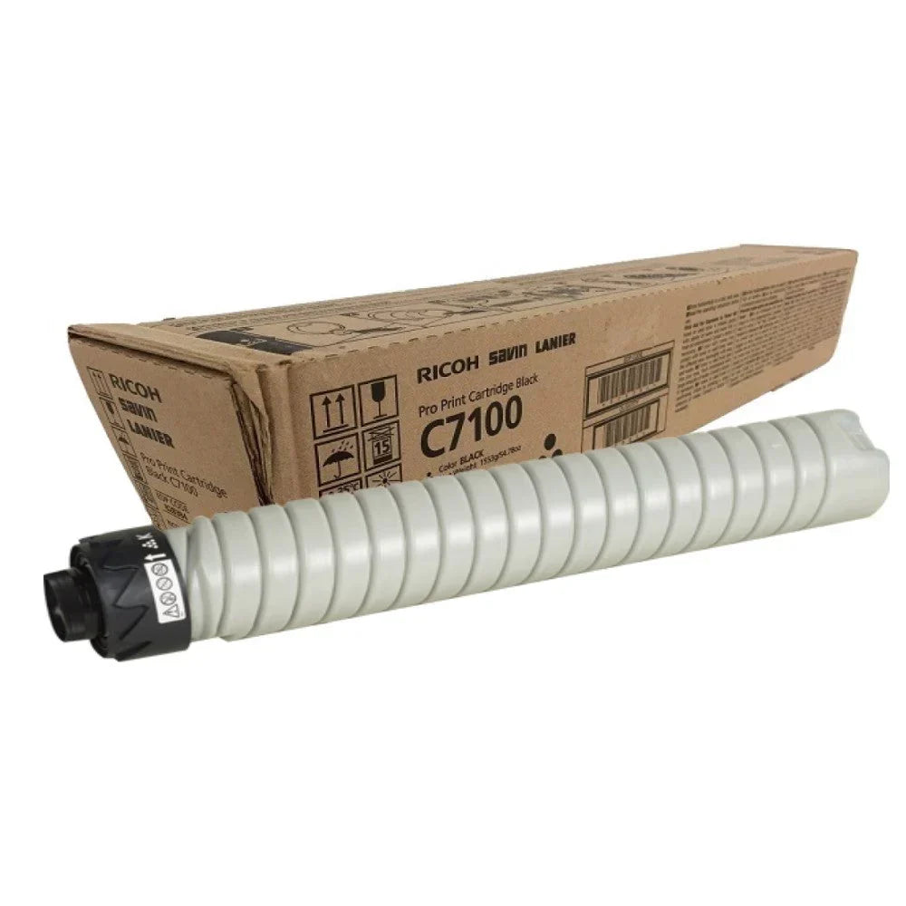 New, Pre-Owned - Ricoh C7100 High Yield Black Toner Cartridge, 828384