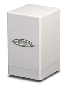 Ultra PRO Classic Satin Tower Deck Box — White