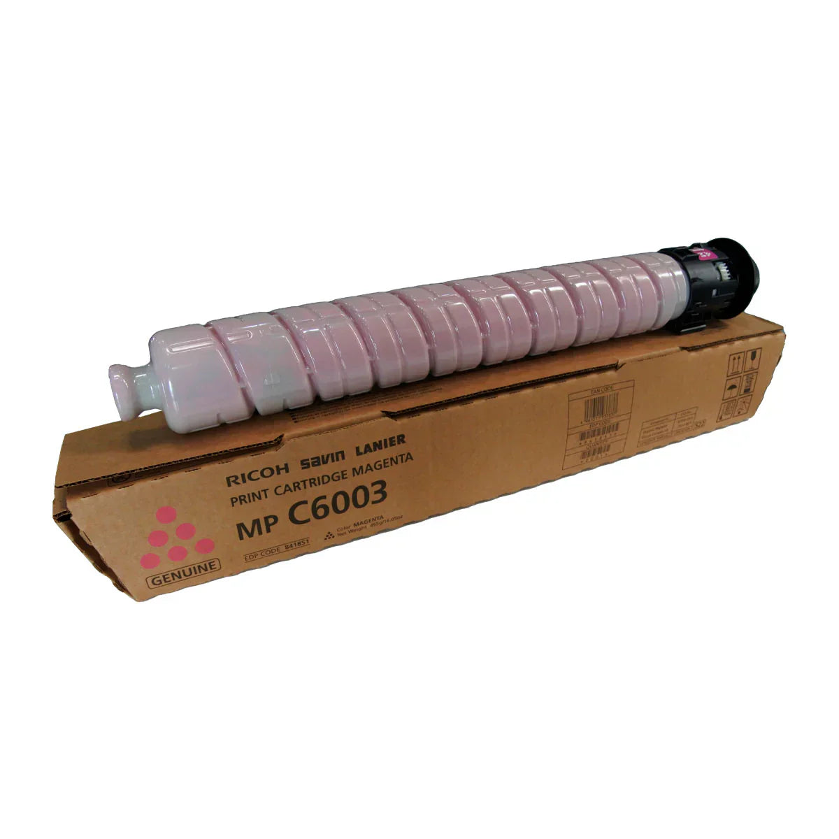 New, Pre-Owned - Ricoh C6003M Standard Yield Magenta Toner Cartridge, 841851