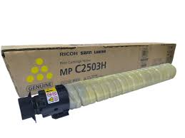 New, Pre-Owned - Ricoh MP C2503 Standard Yield YellowToner Cartridge, 841919
