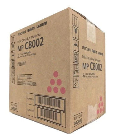 New, Pre-Owned - Ricoh MP C8002 High Yield Magenta Toner Cartridge, 842085