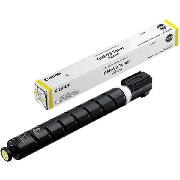 New, Pre-Owned - Canon GPR-53 Standard Yield yellow Toner Cartridge, 8527B003