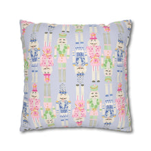 Grandmillenial Nutcracker Velvet Pillow Cover