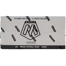 2024 Panini Mosaic Football Jumbo Value 12-Pack Box
