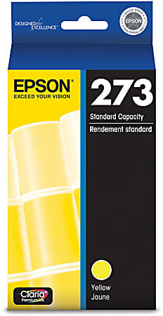 New, Pre-Owned - Epson 273 Yellow Ink Cartridge