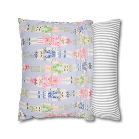 Grandmillenial Nutcracker Velvet Pillow Cover