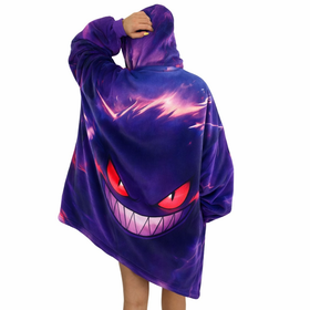 Gengar Blanket Hoodie