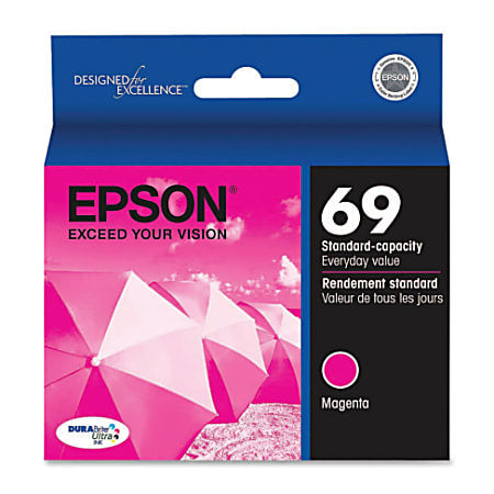 New, Pre-Owned - Epson 69 Magenta Ink Cartridge