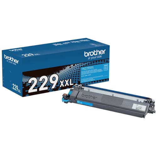 New, Pre-Owned - Brother TN-229XXL Super High Yield Cyan Laser Toner Cartridge