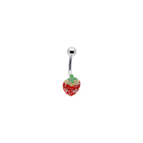 Sparkling STRAWBERRY No. 2 Belly Ring