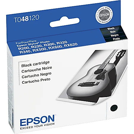 New, Pre-Owned - Epson (T048) Black Ink Cartridge, T048120