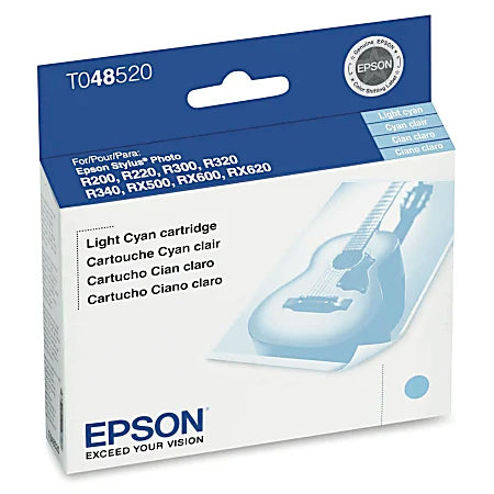 New, Pre-Owned - Epson (T048) Light Cyan Ink Cartridge, T048520