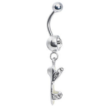Crystalline Gem Beach Sandal Belly Ring