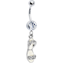 Crystalline Gem Beach Sandal Belly Ring