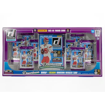 2025 Panini Donruss Football Bundle Box (Oversized Downtown Card!)