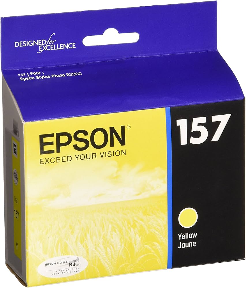 New, Pre-Owned - Epson 157 Yellow Ink Cartridge