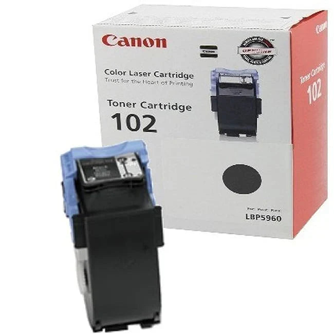 New, Pre-Owned - Canon CRG-102 High-Yield Black Toner Cartridge, 9645A006AA