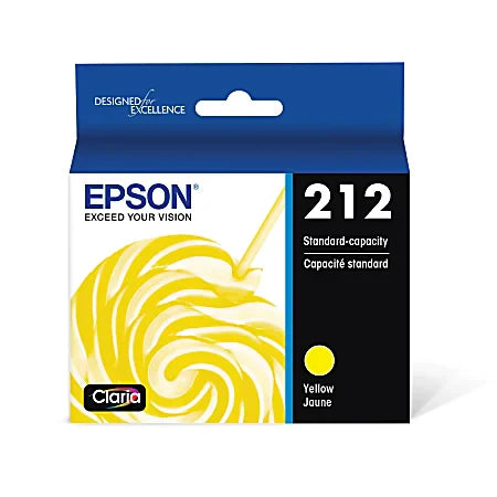 New, Pre-Owned - Epson 212 Standard Capacity Ink Cartridge Yellow