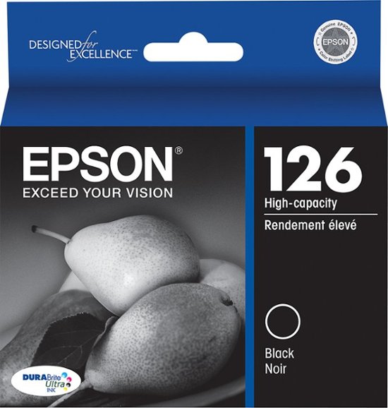 New, Pre-Owned - Epson T126120 High-Yield Ink Cartridge - Black