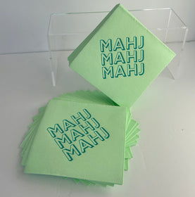 Mah Jong Cocktail Napkins