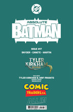 [FOIL] Absolute Batman #17 Tyler Kirkham Exclusive Virgin Var (02/11/2026)(02/18/2026)