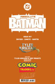 Absolute Batman #17 Tyler Kirkham Exclusive Virgin Var (02/11/2026)(02/18/2026)