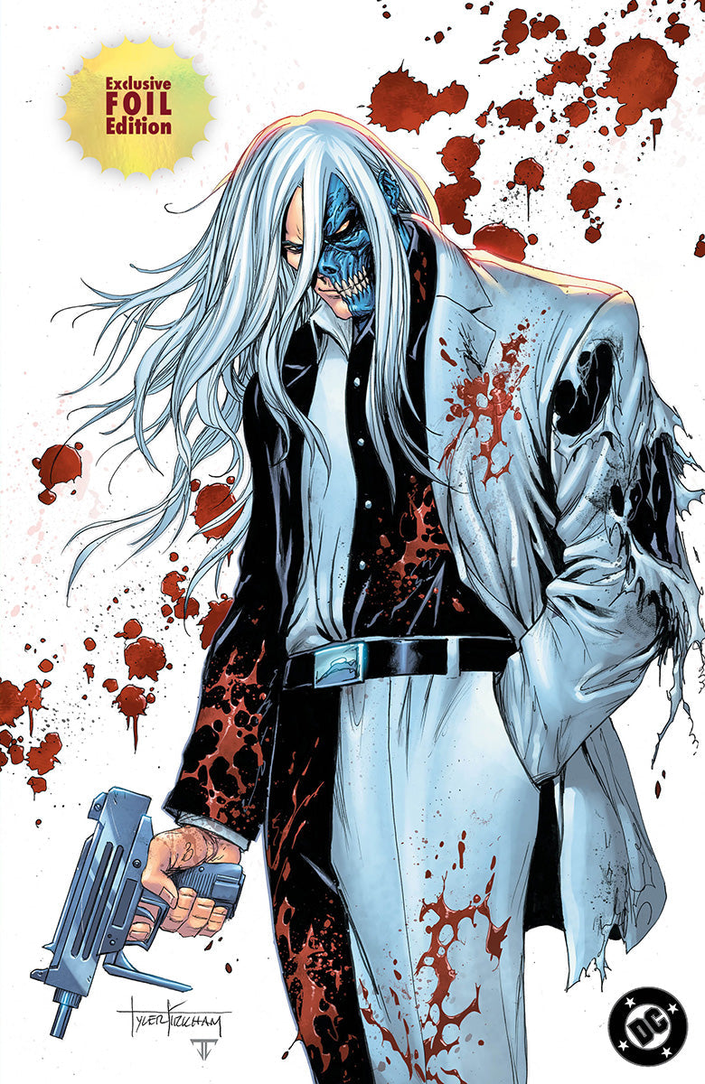 [FOIL] ABSOLUTE BATMAN #21 TYLER KIRKHAM EXCLUSIVE BATTLE DAMAGED TWO-FACE VIRGIN VAR (06/17/2026)