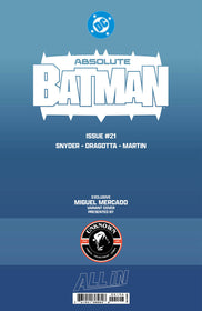 [GLOW IN THE DARK] ABSOLUTE BATMAN #21 MIGUEL MERCADO EXCLUSIVE VAR (06/17/2026)