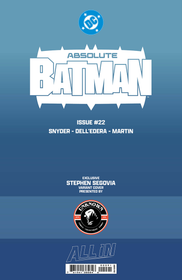 [FOIL] ABSOLUTE BATMAN #22 STEPHEN SEGOVIA EXCLUSIVE VIRGIN VAR (07/08/2026)