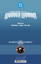 ABSOLUTE WONDER WOMAN #21 JAY ANACLETO EXCLUSIVE BW VIRGIN VAR (06/24/2026)