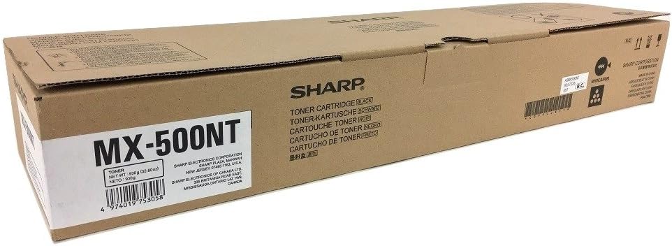 New, Pre-Owned - Sharp AR-500NT Standard Yield Black Laser Toner Cartridge