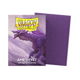 Dragon Shield Matte Sleeves - Amethyst (100-Pack)
