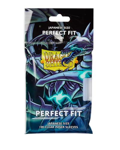 Dragon Shield Perfect Fit Japanese Size Sleeves - Clear (100-Pack)